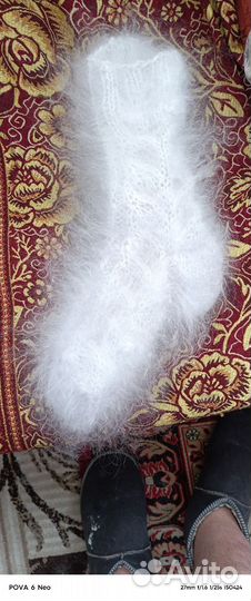 Носки пуховые 36-39