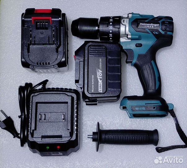 Шуруповерт для ледобура heimerdinger в кейсе