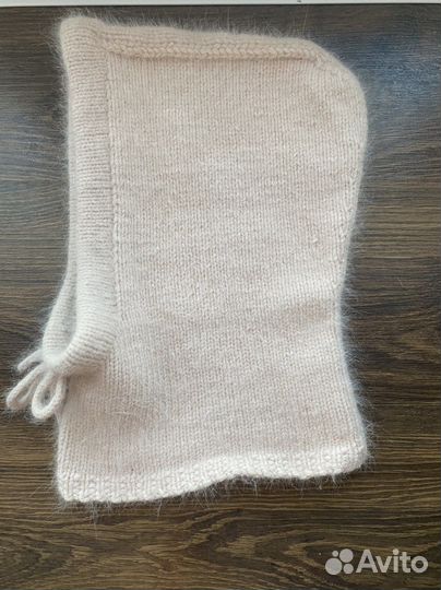 Капор из пуха норки 2 цвета