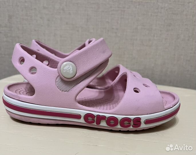 Сабо crocs С8 и С9 для девочки