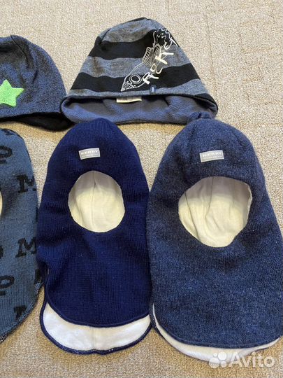 Шапка шлем для мальчика