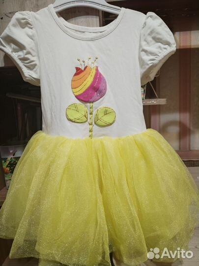 Платье для девочки 92