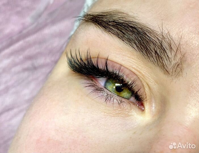 Наращивание, ламинирование ресниц