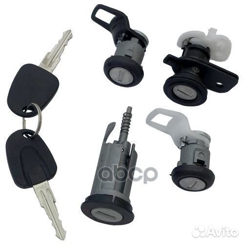 Комплект личинок дверей с ключами z59038r Zikmar