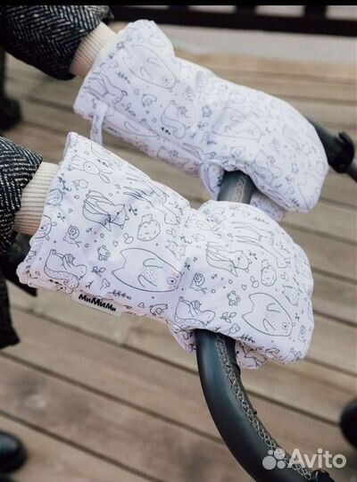 Муфта варежки на коляску