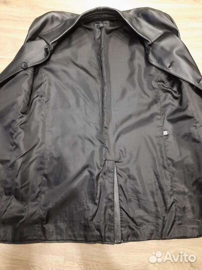 Кожаный плащ