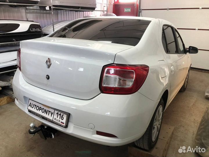 Фаркоп Рено Логан и Степвэй под квадрат