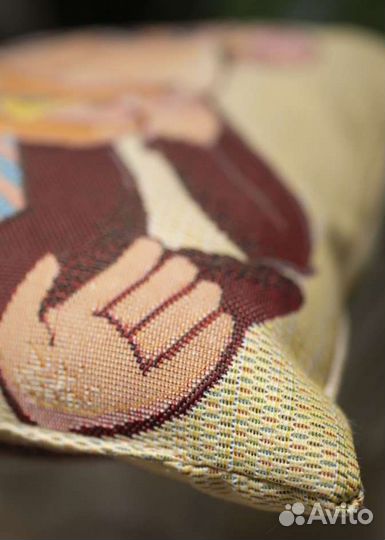 Новые подушки из гобелена три обезьяны