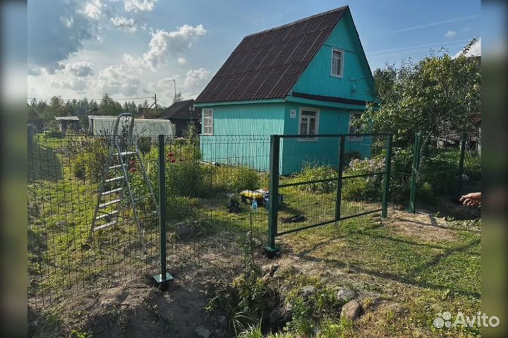 Забор 3Д гиттер под ключ