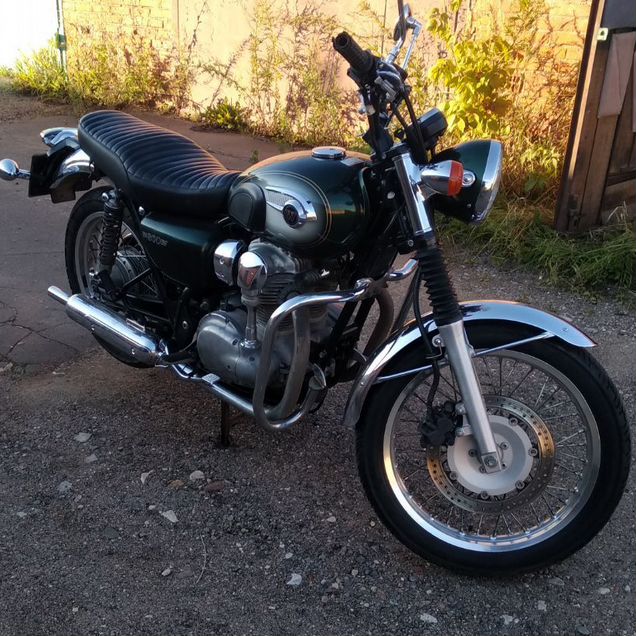 Kawasaki W 800, 2011, 65 000 км