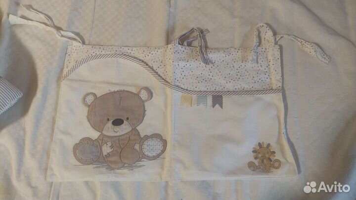 Бортики в кроватку и карман