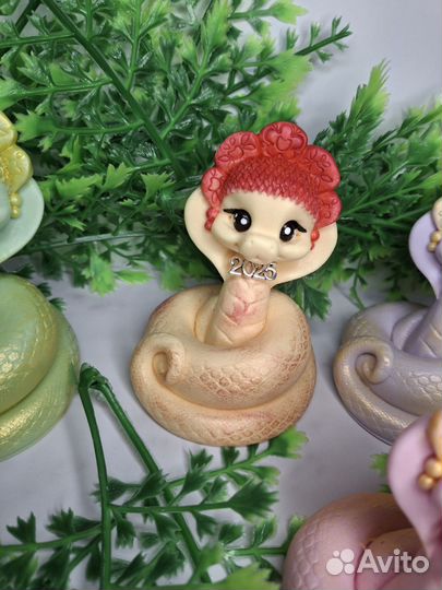 Мыло ручной работы символ 2025 змея Маруся