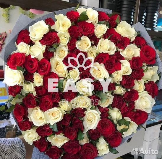101 роза цветы доставка