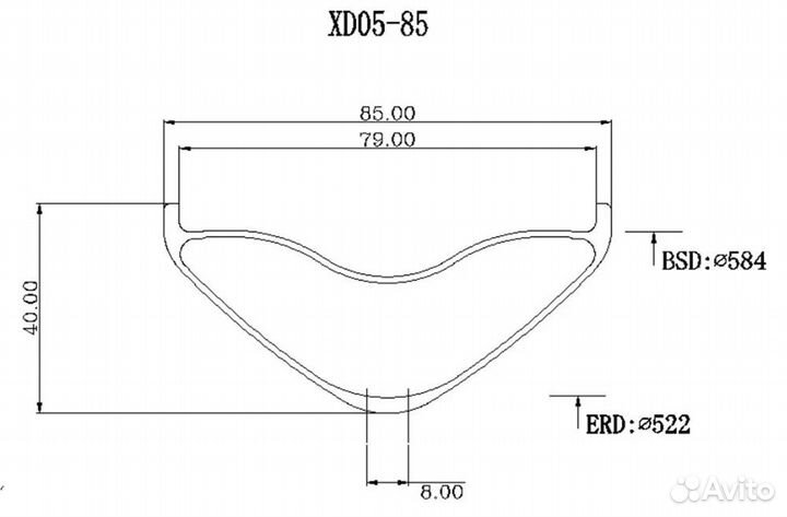 Колеса карбоновые на фэтбайк 27.5