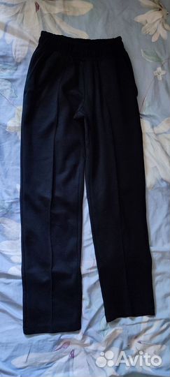 Школьные брюки синие 140