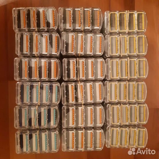 Лезвия для бритвы жилет фьюжн 5 лезвий