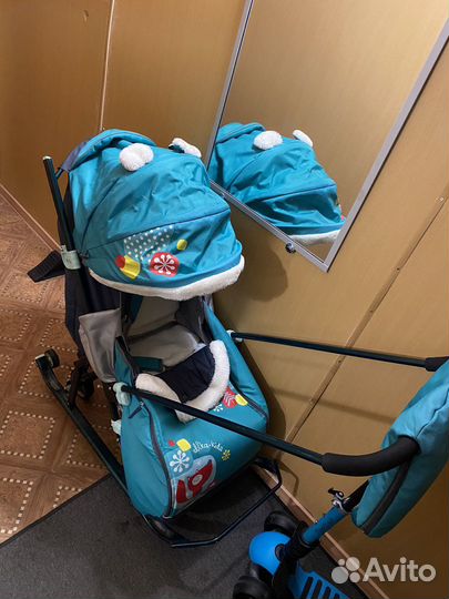 Санки коляска