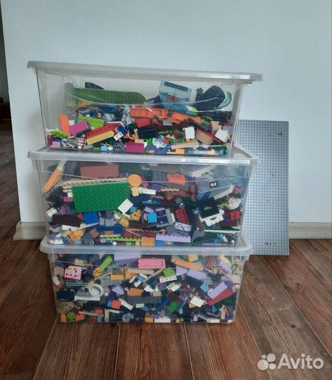 Лего три коробки, 13.5 кг