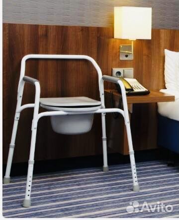 Санитарный стул кресло туалет для пожилых Ortonica