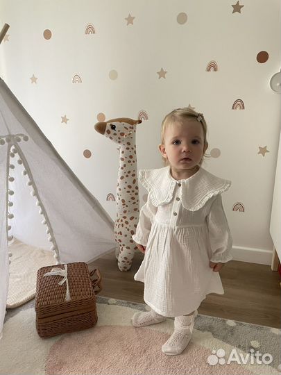 Платье для девочки 86