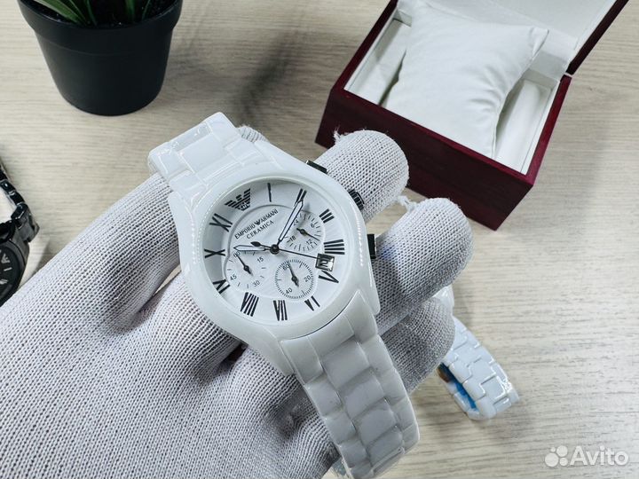 Часы armani керамические