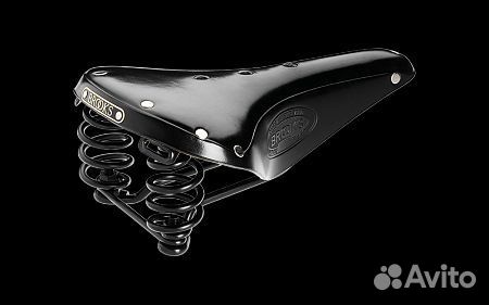 Велосипедное седло Brooks Flyer black