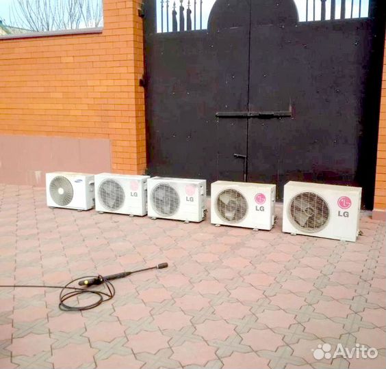 Чистка кондиционеров Ремонт сплит систем Установка