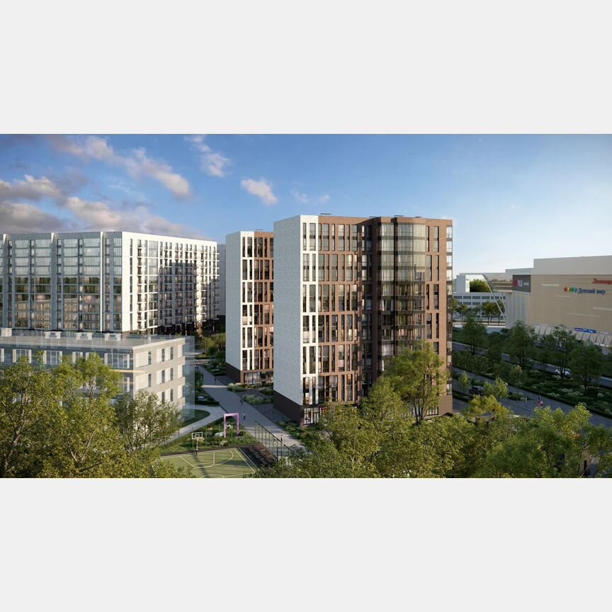 2-к. квартира, 59,4 м², 13/13 эт.