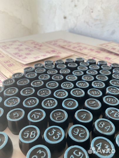 Настольная игра лото времен СССР