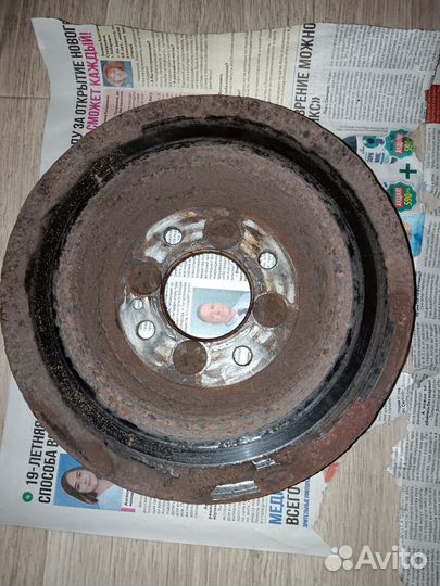 Тормозные диски Hyundai Solaris задние (2 шт)