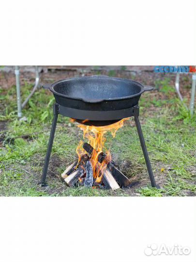 Казан чугунный узбекский 12 литров