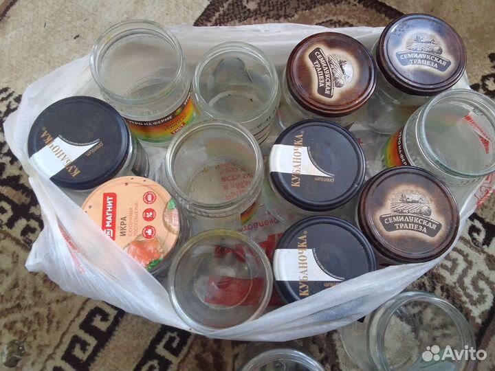 Стеклянные банки 0.5 л