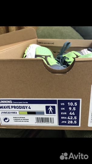 Mizuno Wave Prodigy 4.42 и 43