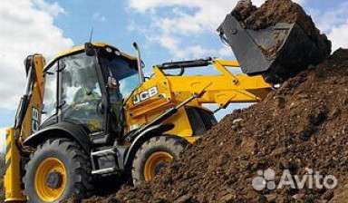 Услуга экскаватор-погрузчик