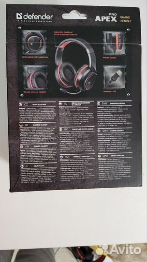 Игровые наушники с микрофоном