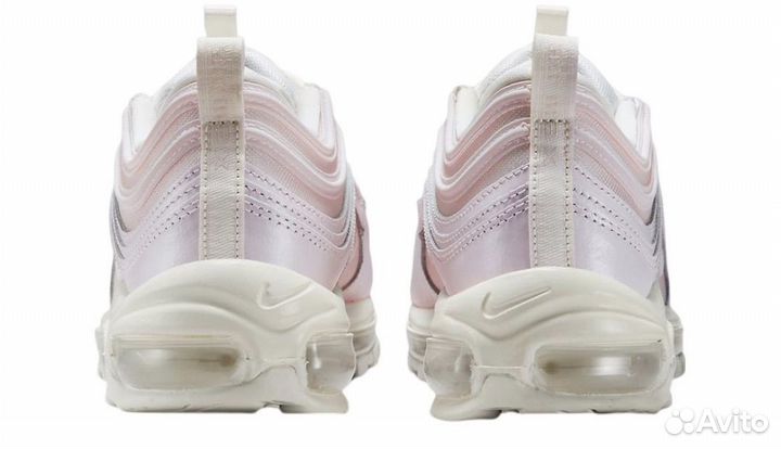 Кроссовки nike air max 97 розовые, 39 размер