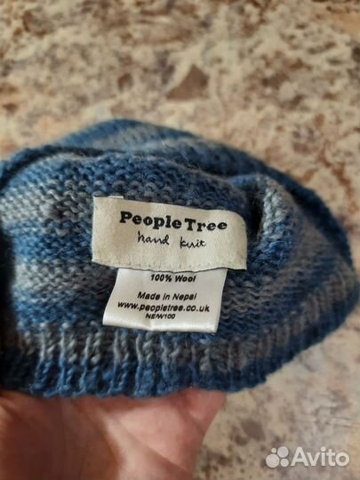 Шапка бини шерсть из Перу