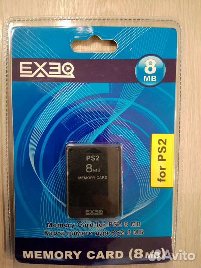 Карта памяти Sony PlayStation 2 с Free MC Boot