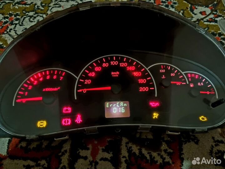 Щиток приборов Калина/Приора работает по Кан-Шине