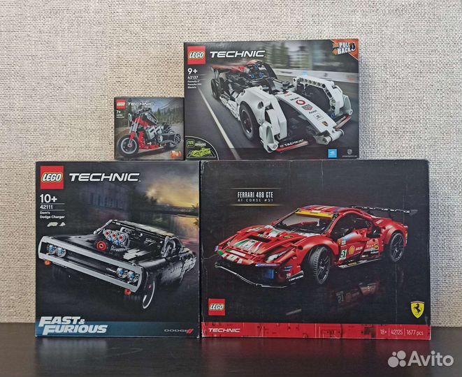 Lego 42132 / 42137 / 42111 / 42125 Новые Оригинал