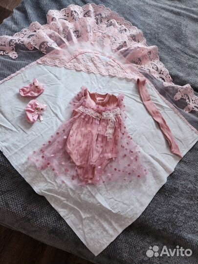 Комплект на выписку для девочки