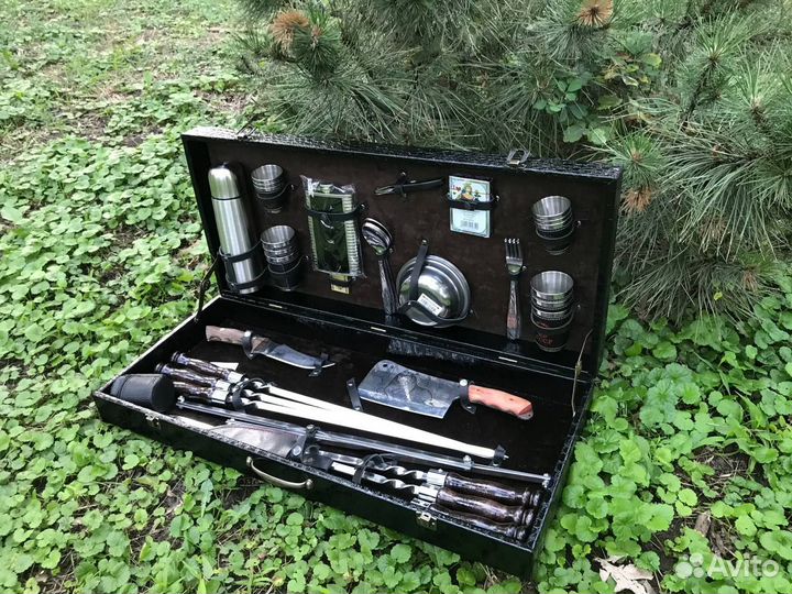 Подарочный шашлычный набор 