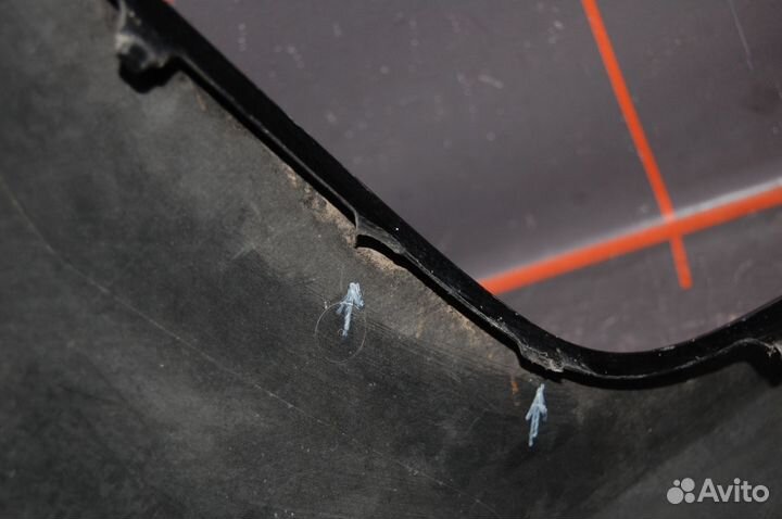 Бампер передний - Mazda CX-7 (2009-12гг)