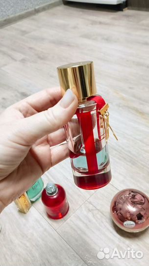 Духи разные остатки пакетом