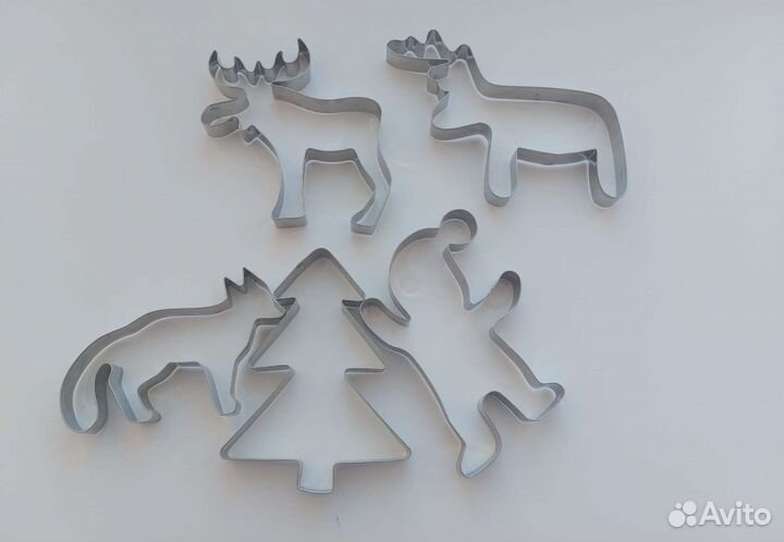 Набор формочек для выпечки печенья