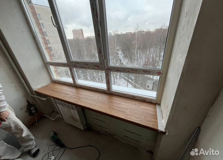 Подоконники из натурального дерева