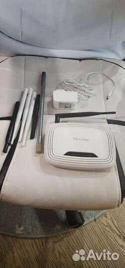 Wi-Fi роутер TP-Link TL-WR741ND (RU) White