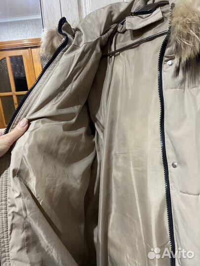 Куртка зимняя длинная женская 42-44