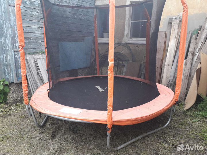 Детский батут с сеткой бу