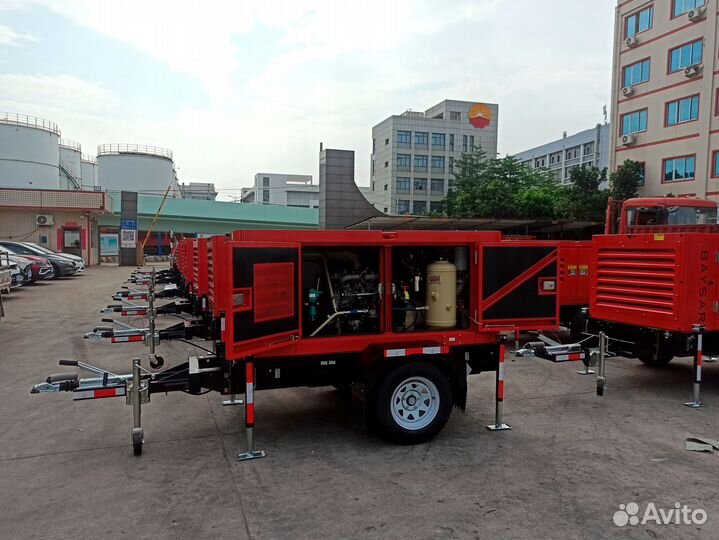 Компрессор на шасси 7 бар